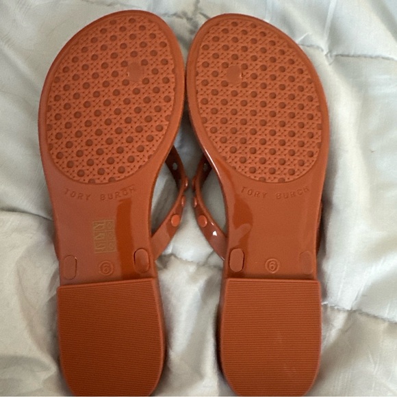 Tory Burch Orange Sandals - Picture 8 of 12